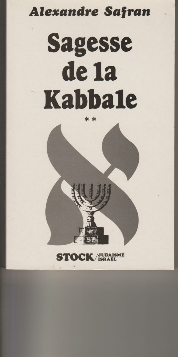 sagesse de la Kabbale tome 2