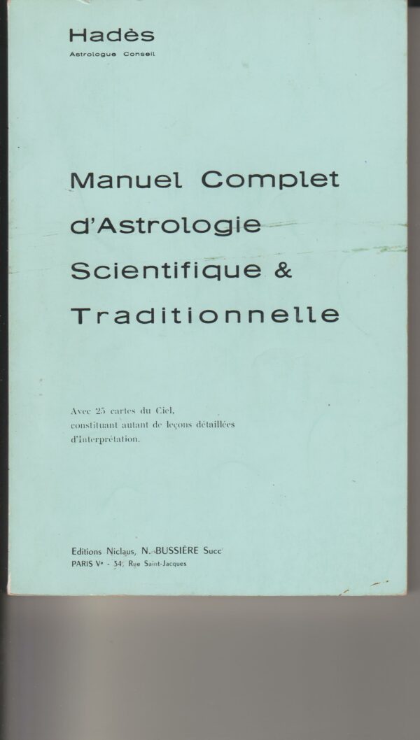 manuel complet d'astrologie scientifique & traditionnelle