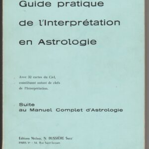guide pratique de l'interprétation en astrologie