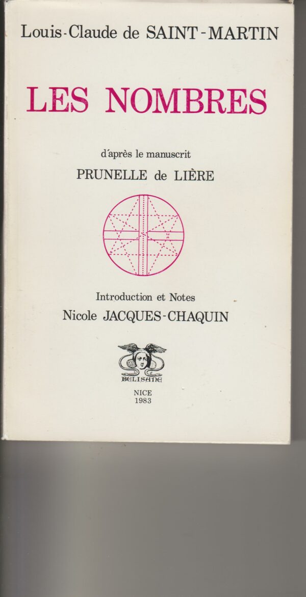 les nombres d'après le manuscrit de Prunelle de Lière