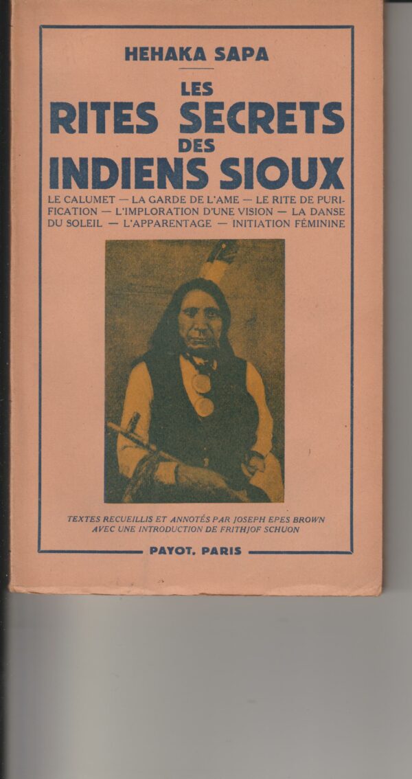les rites secrets des indiens Sioux