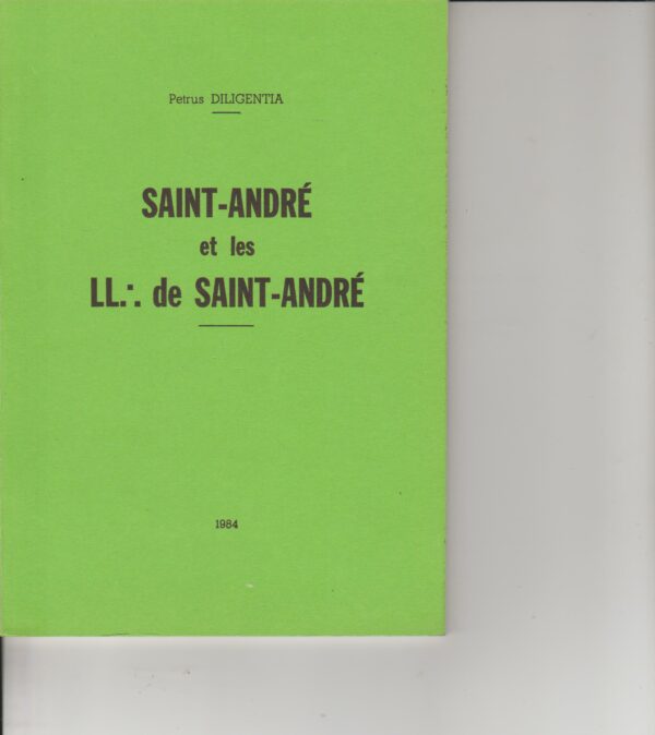 Saint André et les loges de Saint André