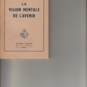 la vision mentale de l'avenir