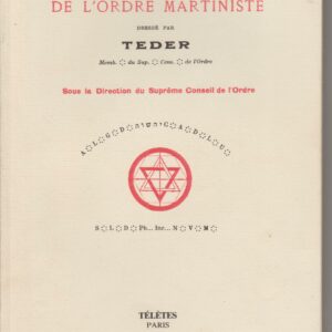 rituel de l'Ordre Martiniste