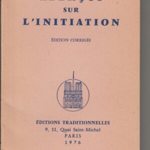 aperçus sur l'initiation