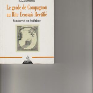 le grade de compagnon au Rite Ecossais Rectifié