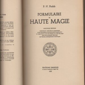 Formulaire de haute-magie