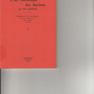 l'art métallique des anciens